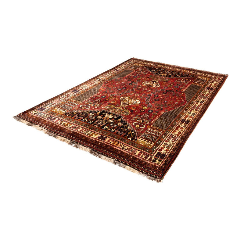 Perser Rug - Nomadic - 243 x 170 cm - dark red