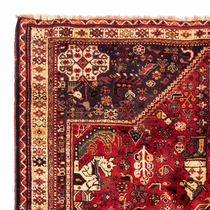 Perser Rug - Nomadic - 237 x 175 cm - dark red