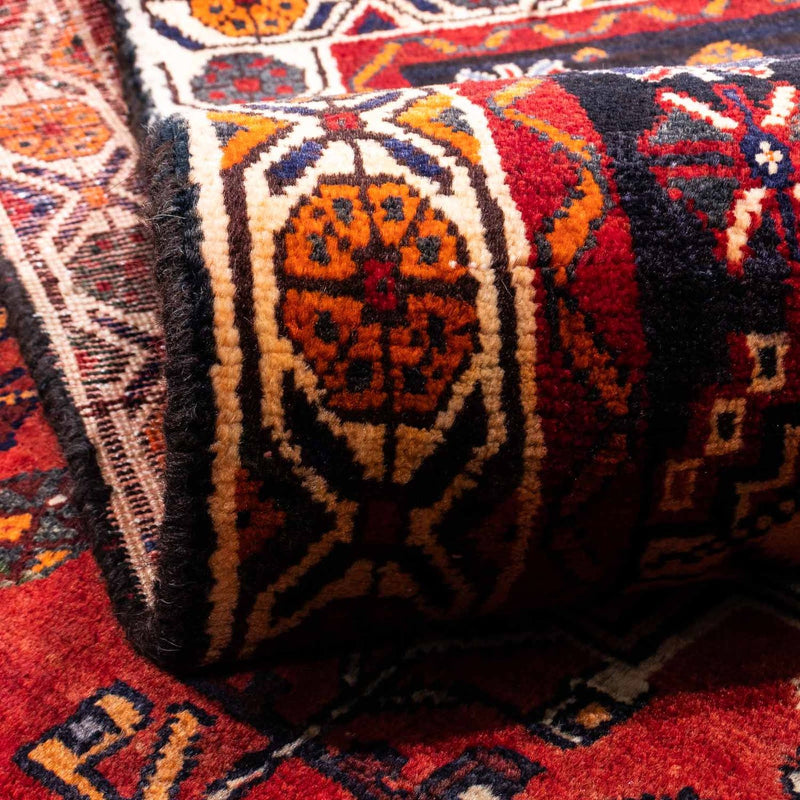 Perser Rug - Nomadic - 247 x 153 cm - dark red