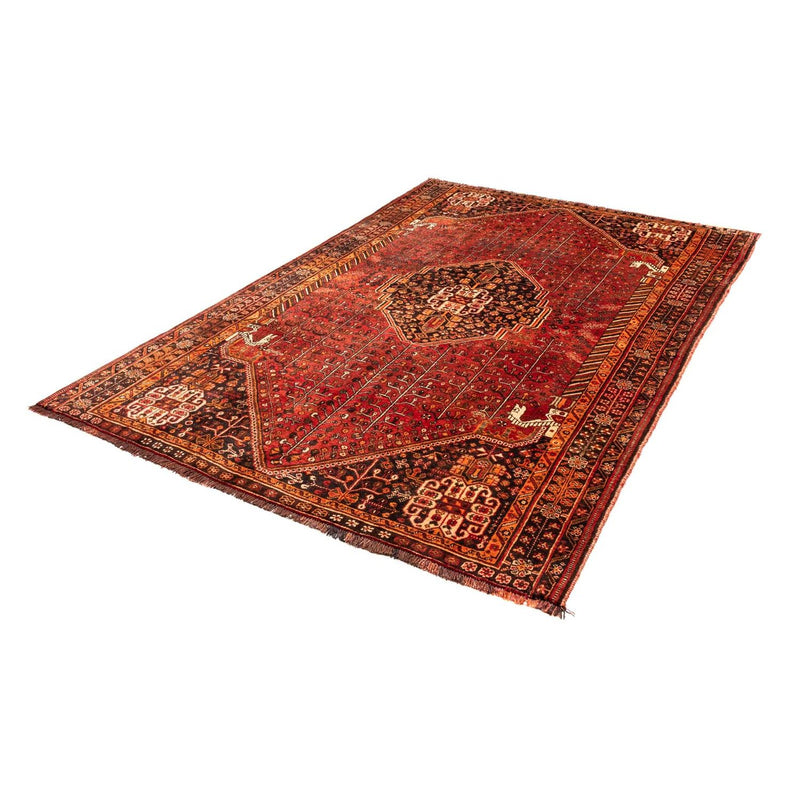 Perser Rug - Nomadic - 240 x 158 cm - dark red