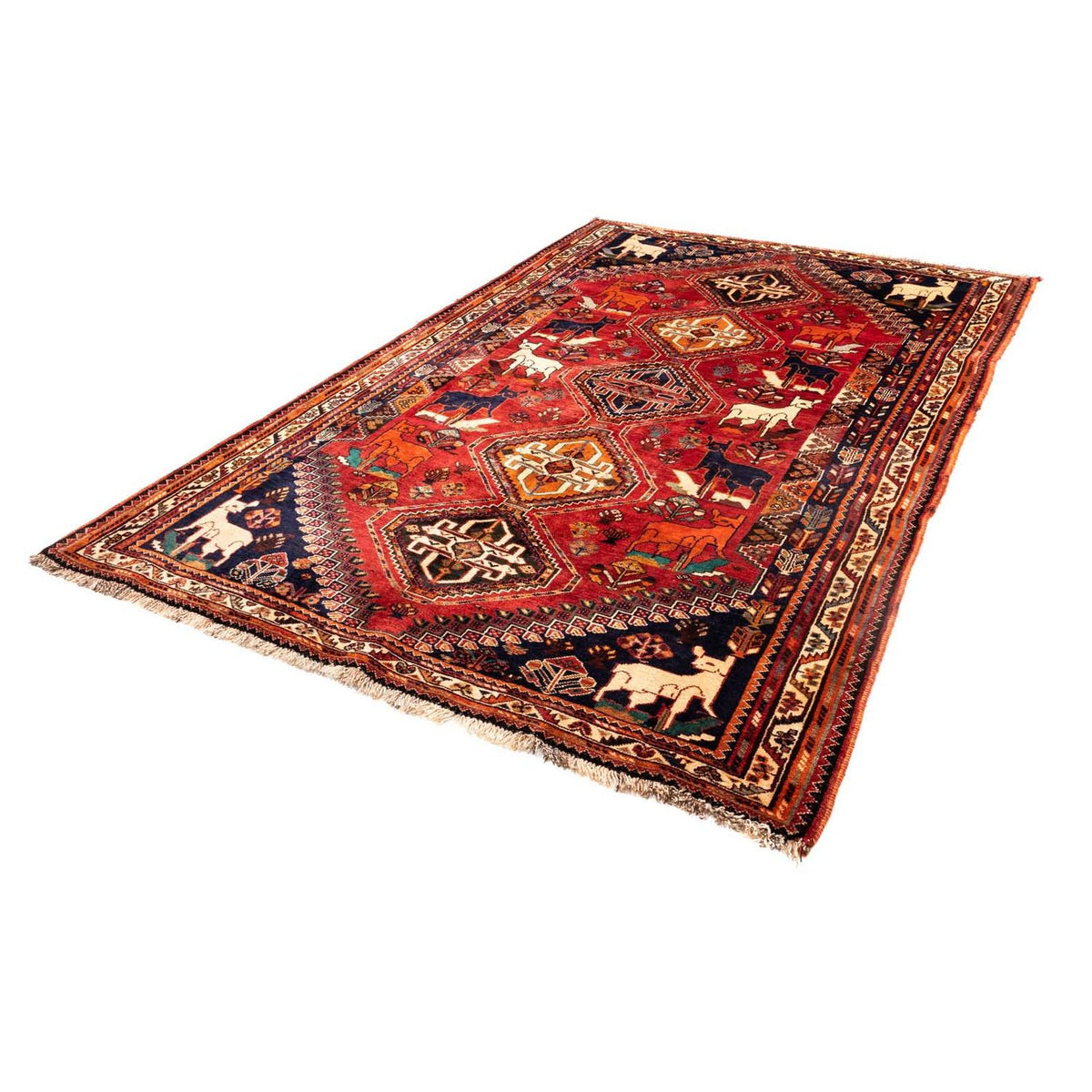 Perser Rug - Nomadic - 265 x 172 cm - red