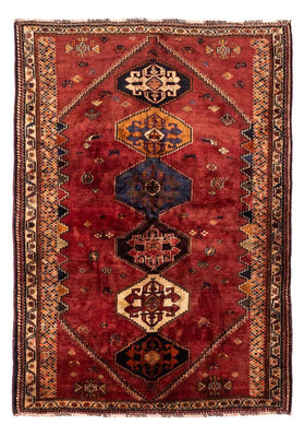 Perser Rug - Nomadic - 238 x 174 cm - dark red