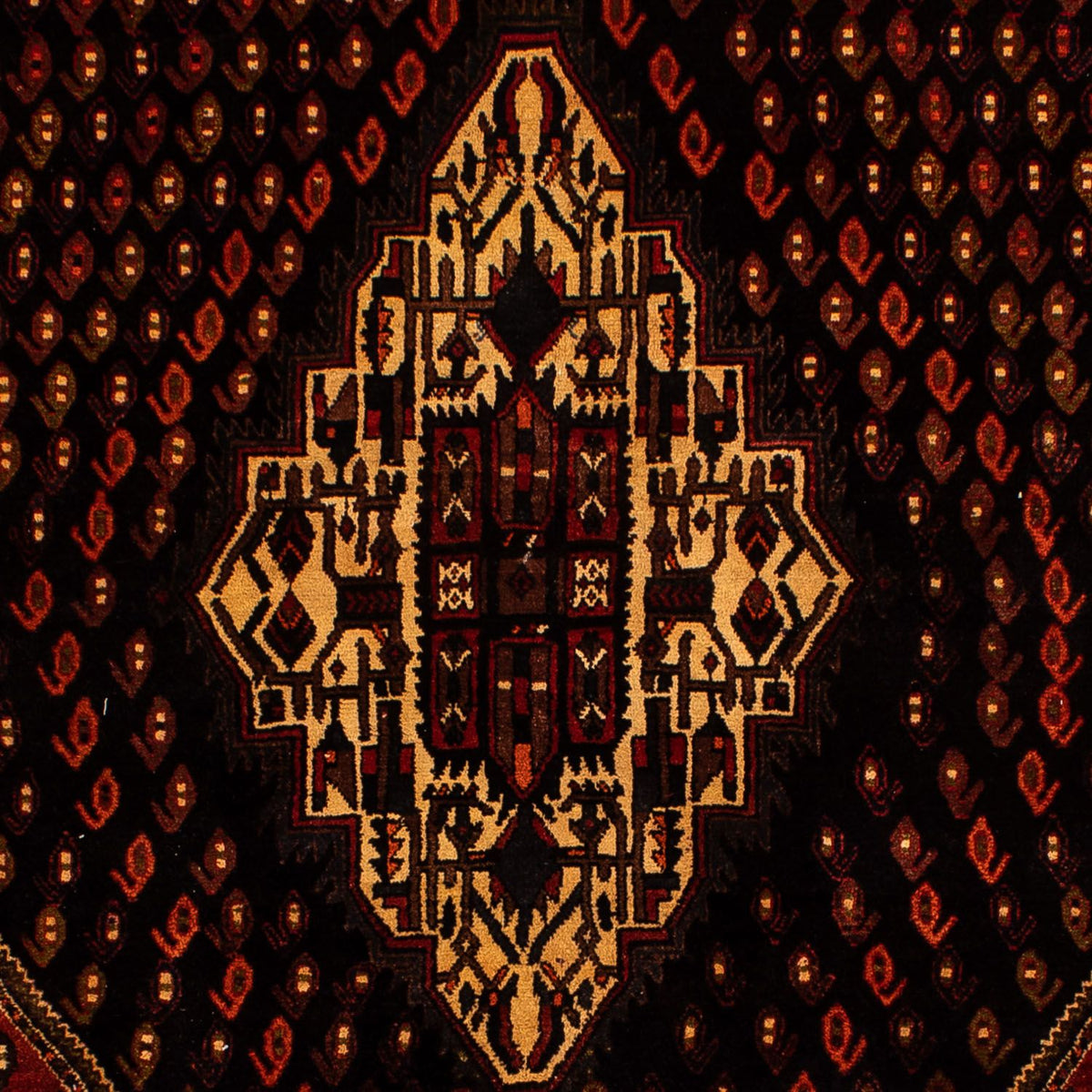 Perser Rug - Nomadic - 307 x 210 cm - dark blue