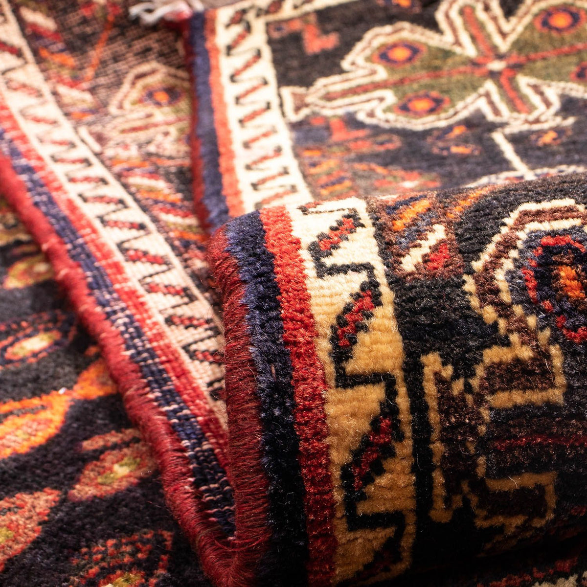 Perser Rug - Nomadic - 307 x 210 cm - dark blue