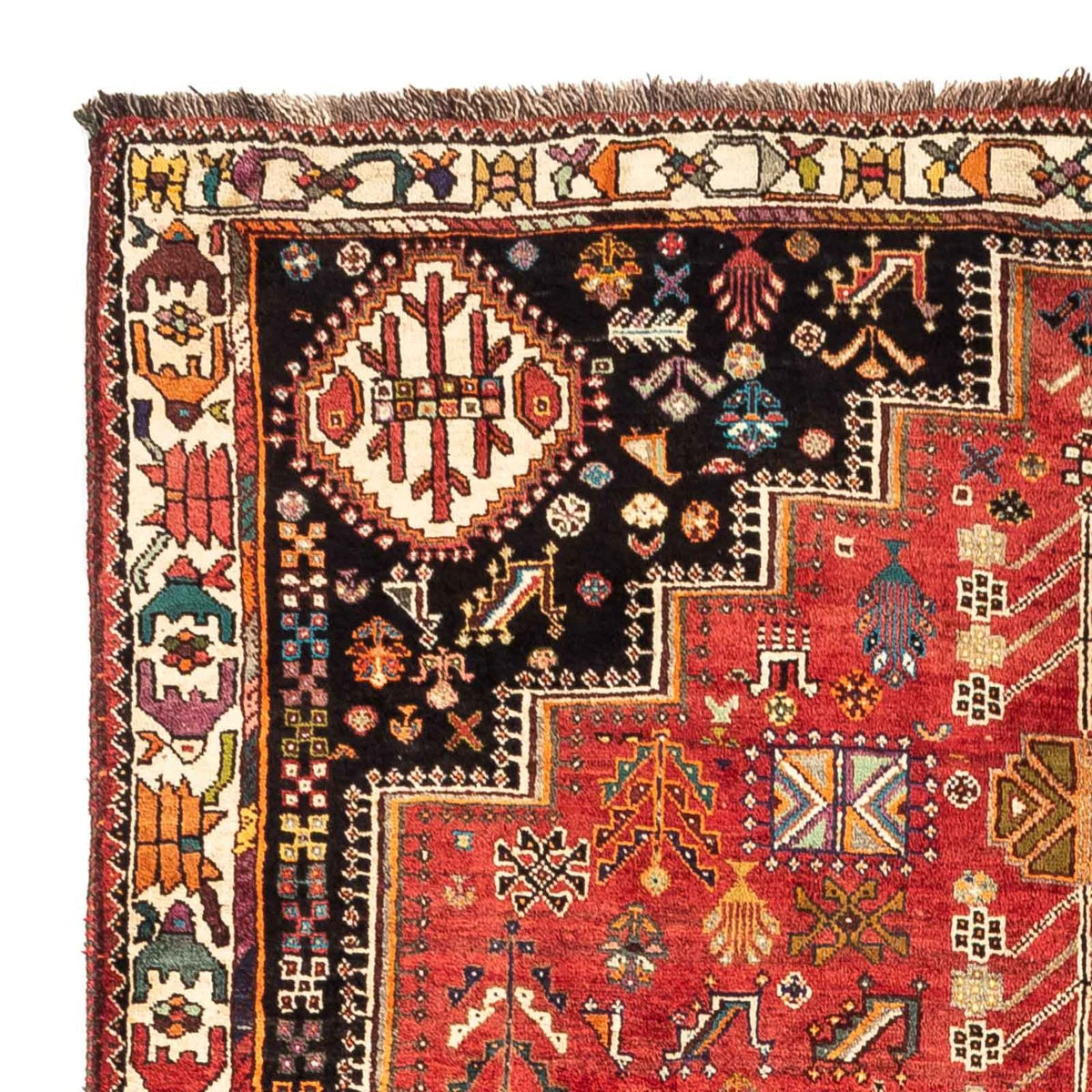 Perser Rug - Nomadic - 247 x 170 cm - red