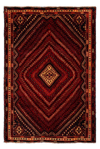 Perser Rug - Nomadic - 277 x 193 cm - dark red