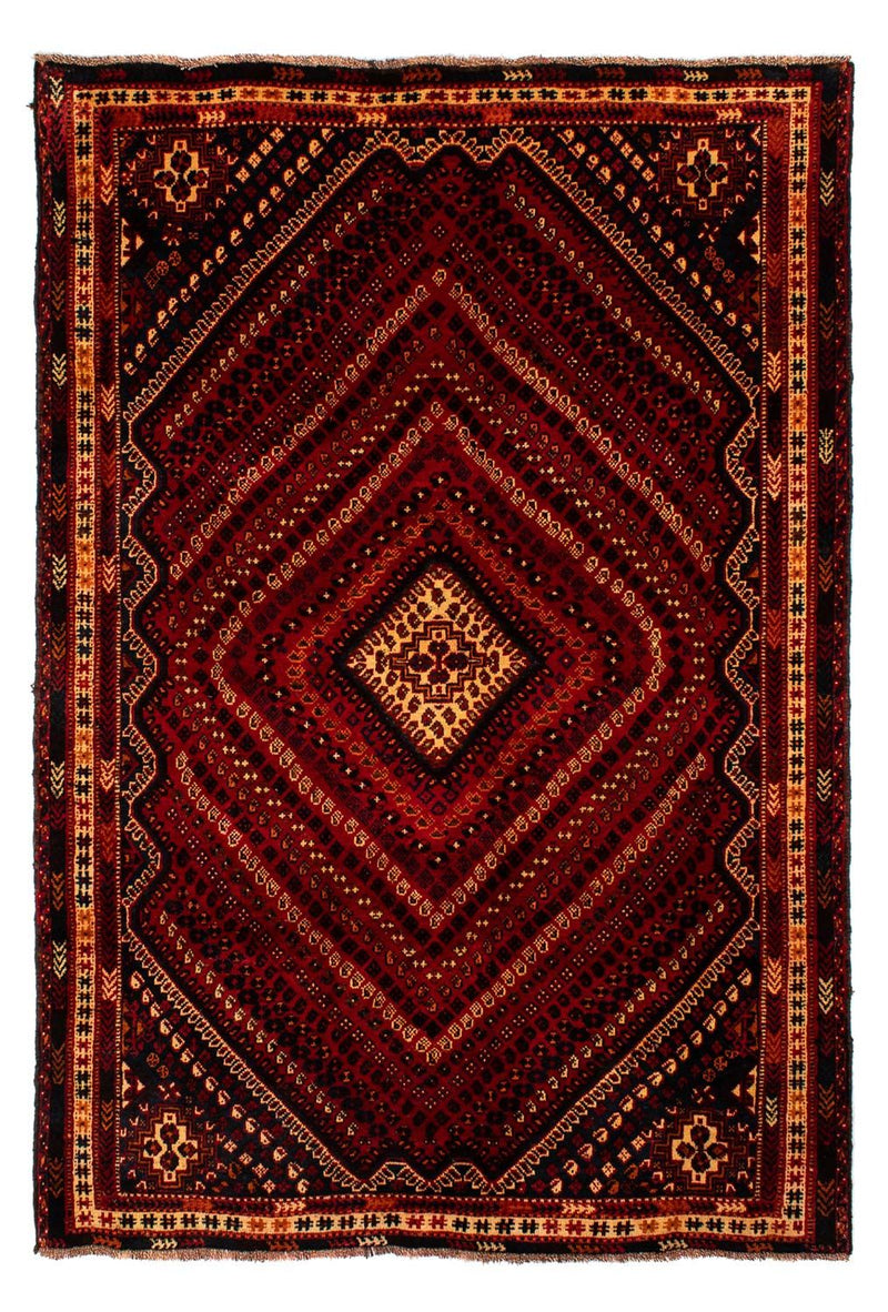 Perser Rug - Nomadic - 277 x 193 cm - dark red