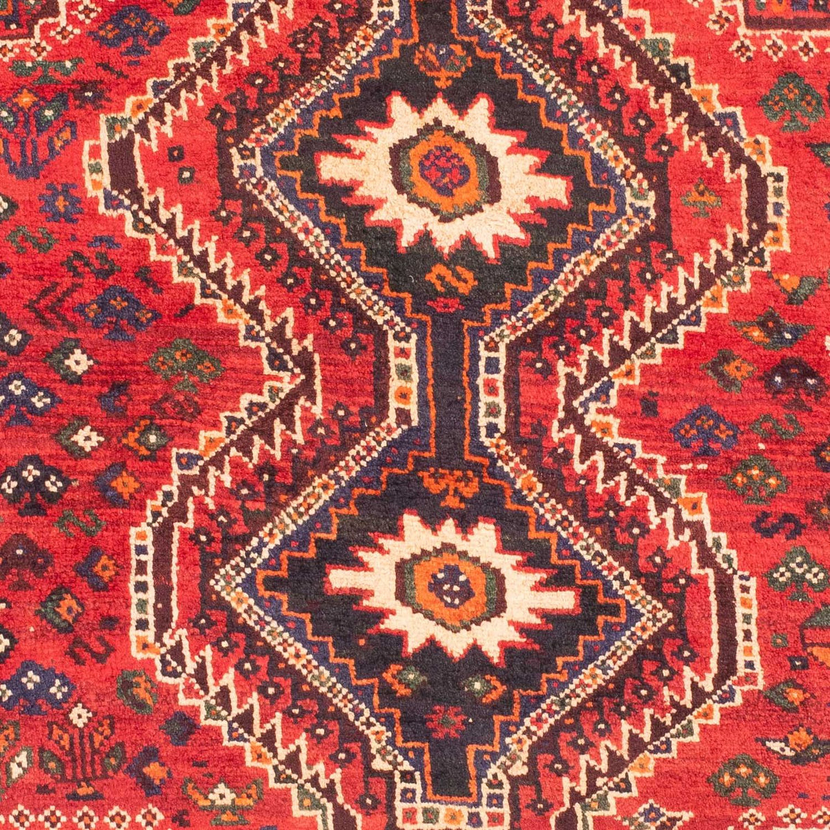 Perser Rug - Nomadic - 150 x 118 cm - dark red