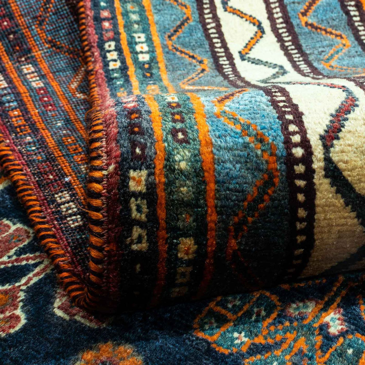 Perser Rug - Nomadic - 246 x 160 cm - dark blue