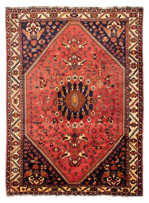 Perser Rug - Nomadic - 305 x 220 cm - light red