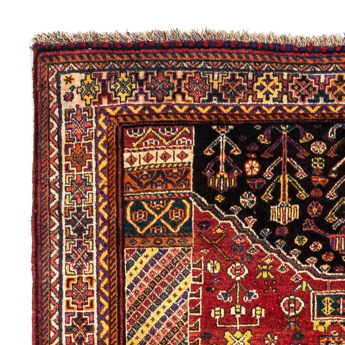 Perser Rug - Nomadic - 250 x 153 cm - dark red