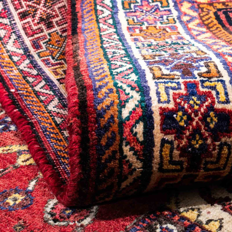 Perser Rug - Nomadic - 250 x 153 cm - dark red