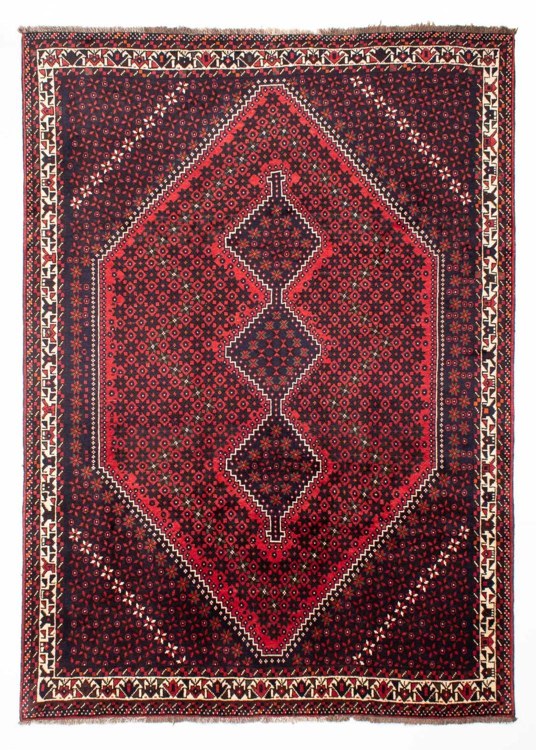 Perser Rug - Nomadic - 295 x 200 cm - dark red
