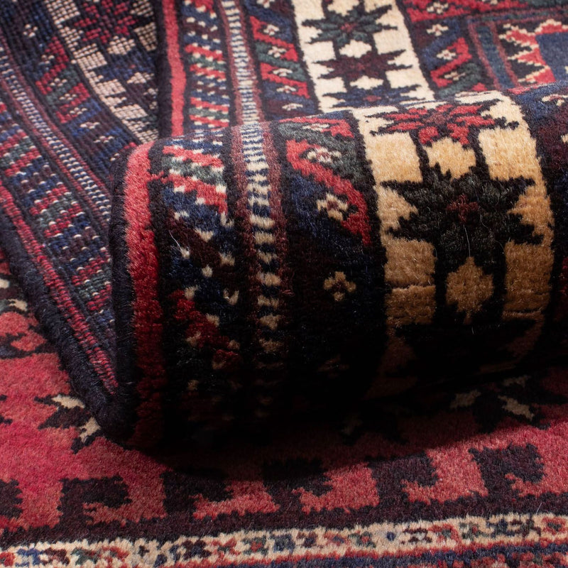 Perser Rug - Nomadic - 295 x 200 cm - dark red