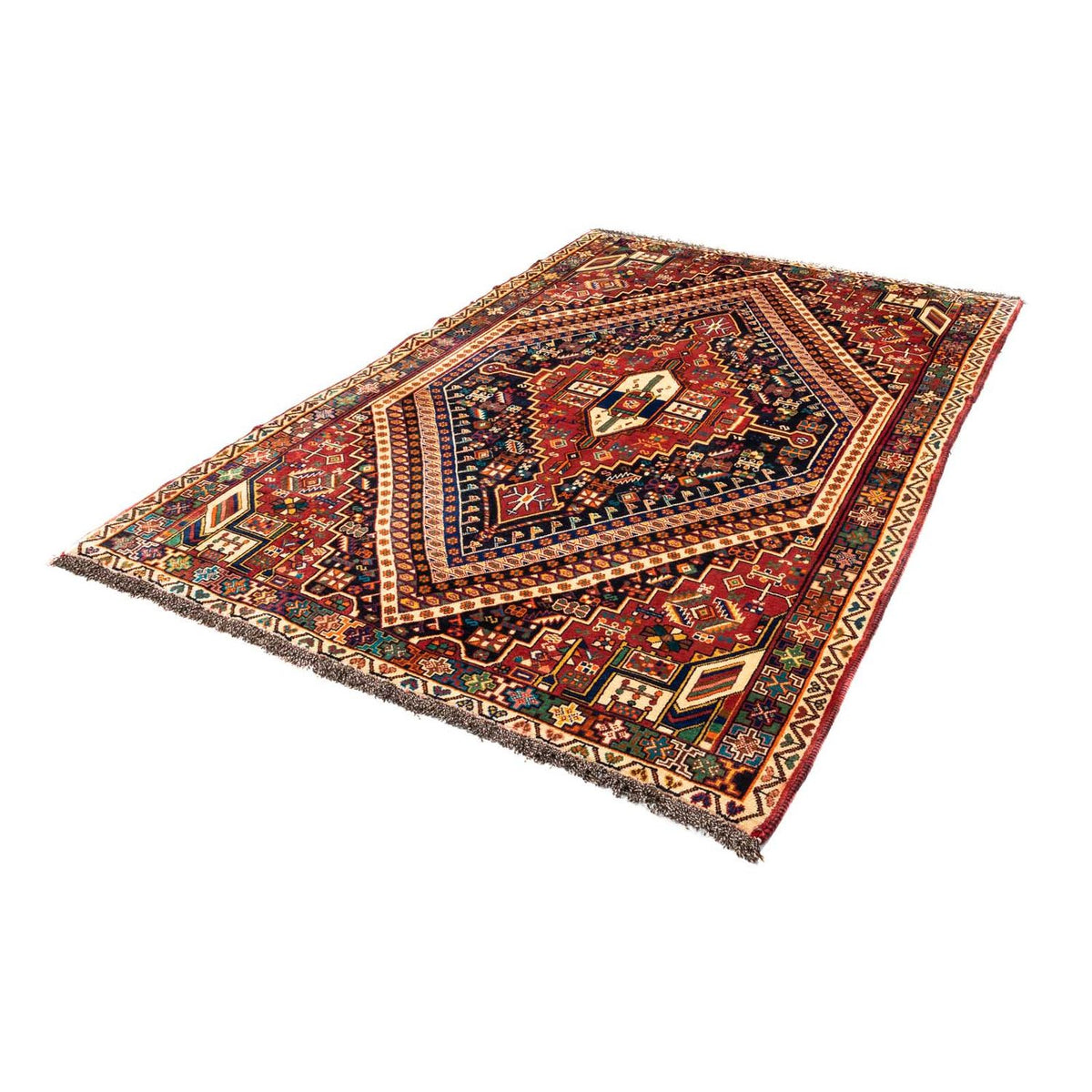 Perser Rug - Nomadic - 253 x 160 cm - multicolored