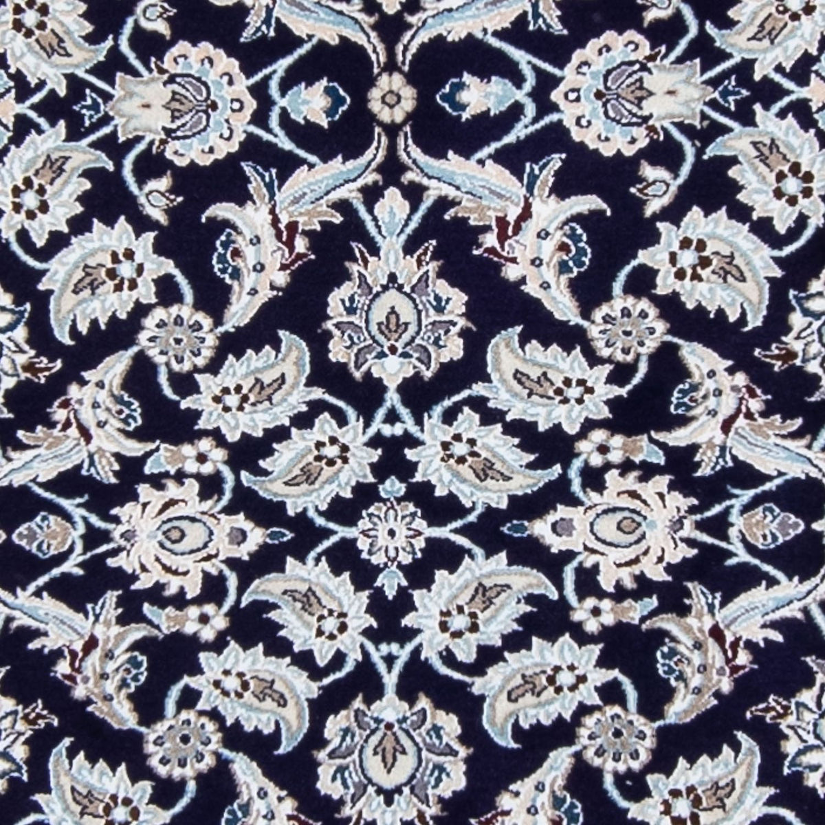 Runner Perser Rug - Nain - Royal - 367 x 75 cm - dark blue