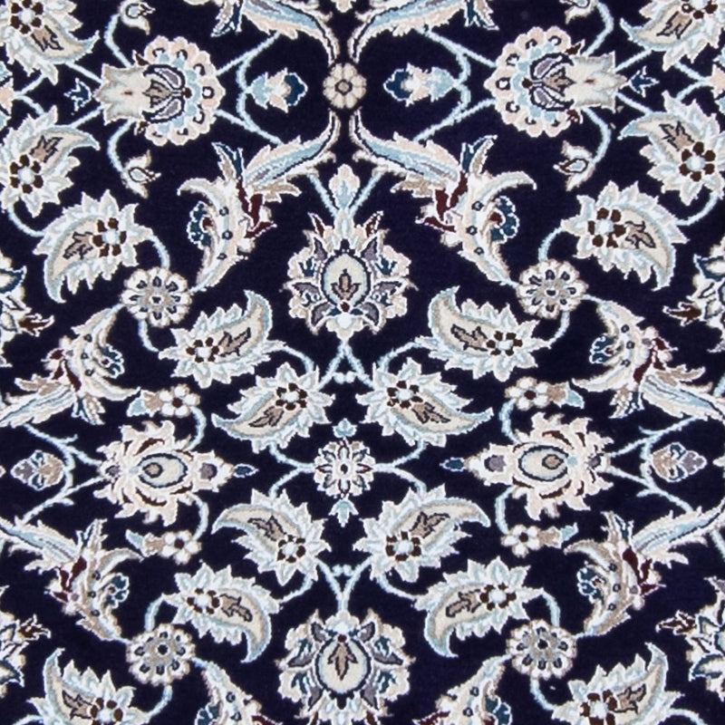 Runner Perser Rug - Nain - Royal - 367 x 75 cm - dark blue