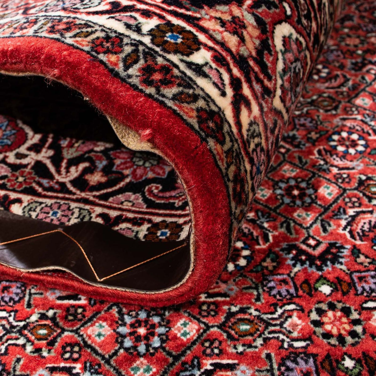 Perser Rug - Bidjar - 229 x 172 cm - dark red