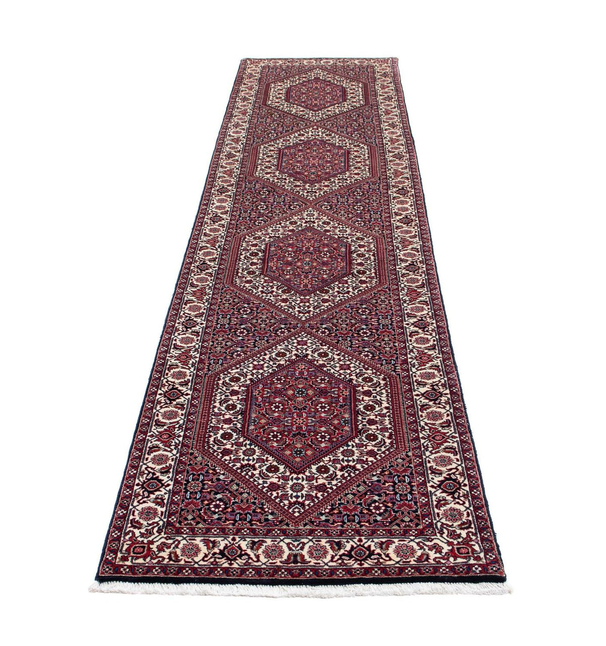 Runner Perser Rug - Bidjar - 350 x 71 cm - multicolored