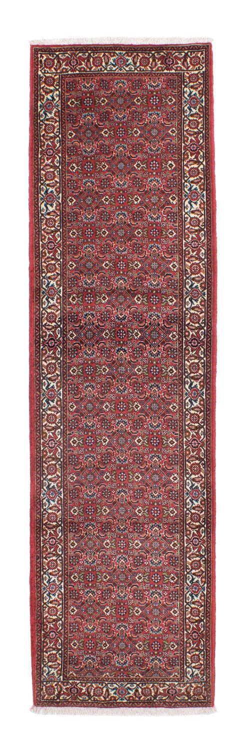 Runner Perser Rug - Bidjar - 243 x 68 cm - light red