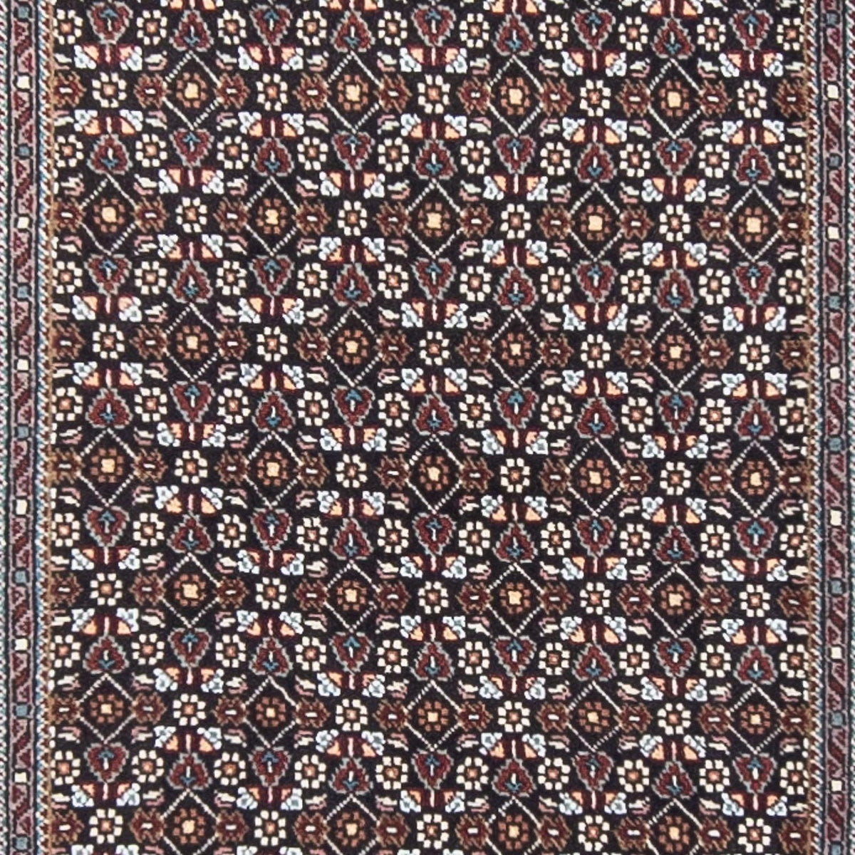 Runner Perser Rug - Bidjar - 400 x 70 cm - grey