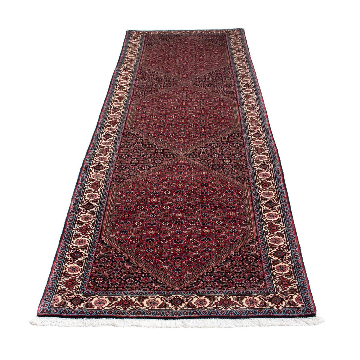 Runner Perser Rug - Bidjar - 306 x 85 cm - rust