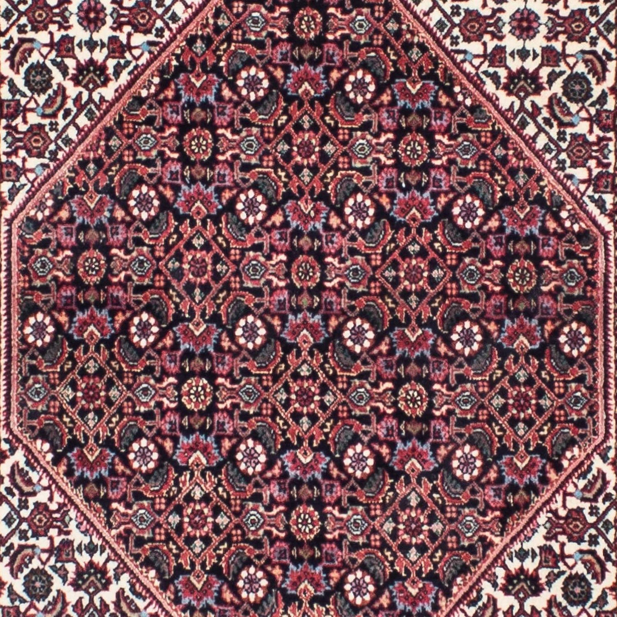 Runner Perser Rug - Bidjar - 295 x 85 cm - red