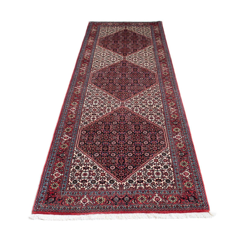 Runner Perser Rug - Bidjar - 295 x 85 cm - red