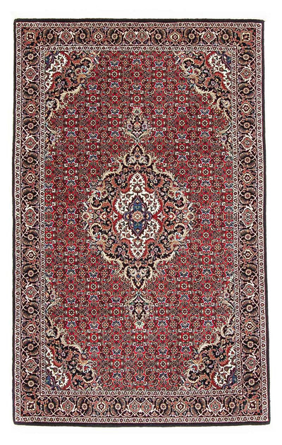 Bidjar Rug 109x175cm - Persian Rugs - dark red
