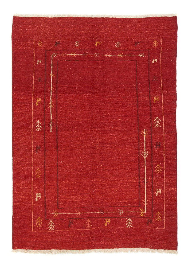Persian Gabbeh Rug 142x200cm - Perserteppich Wollteppich