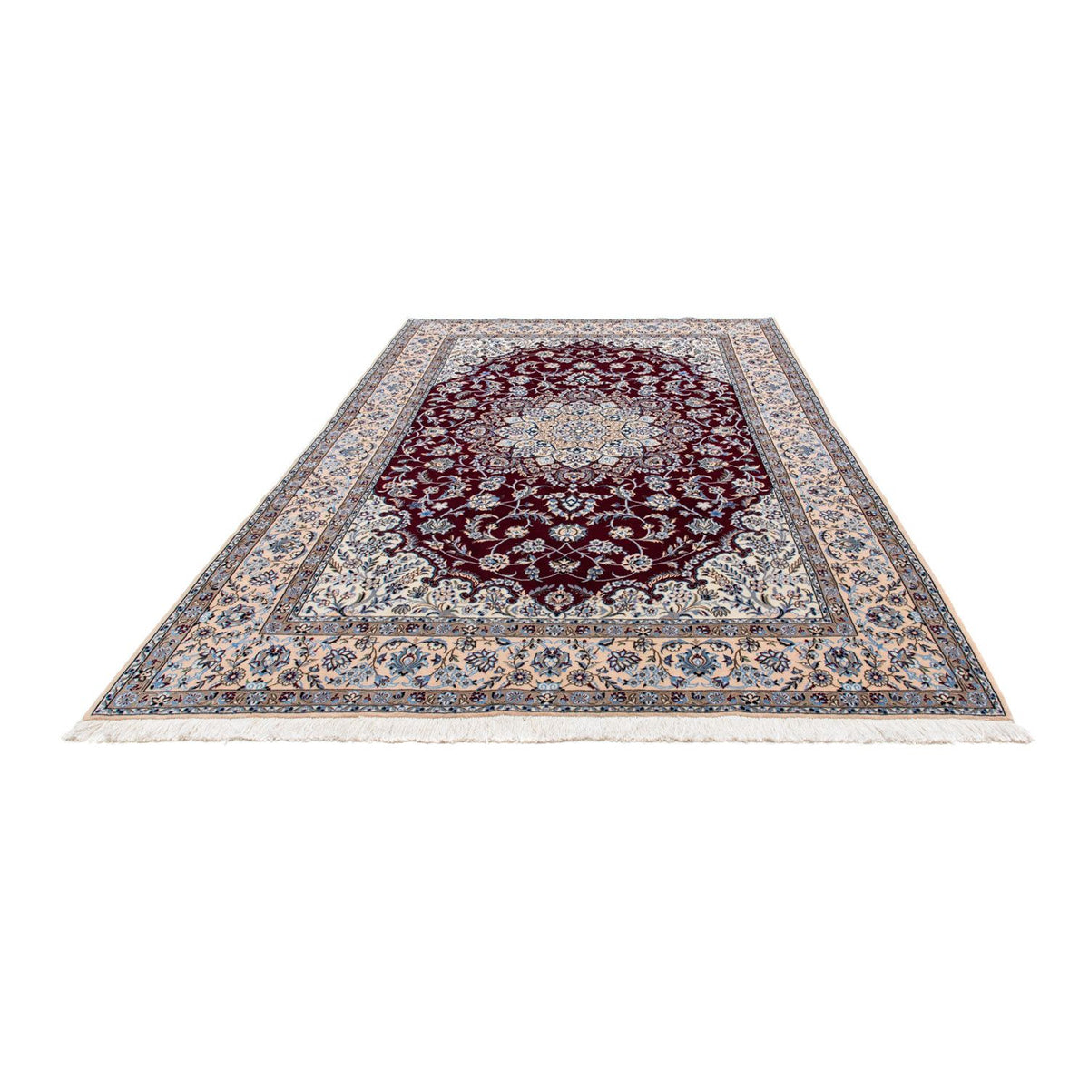 Perser Rug - Nain - Royal - 305 x 201 cm - dark red