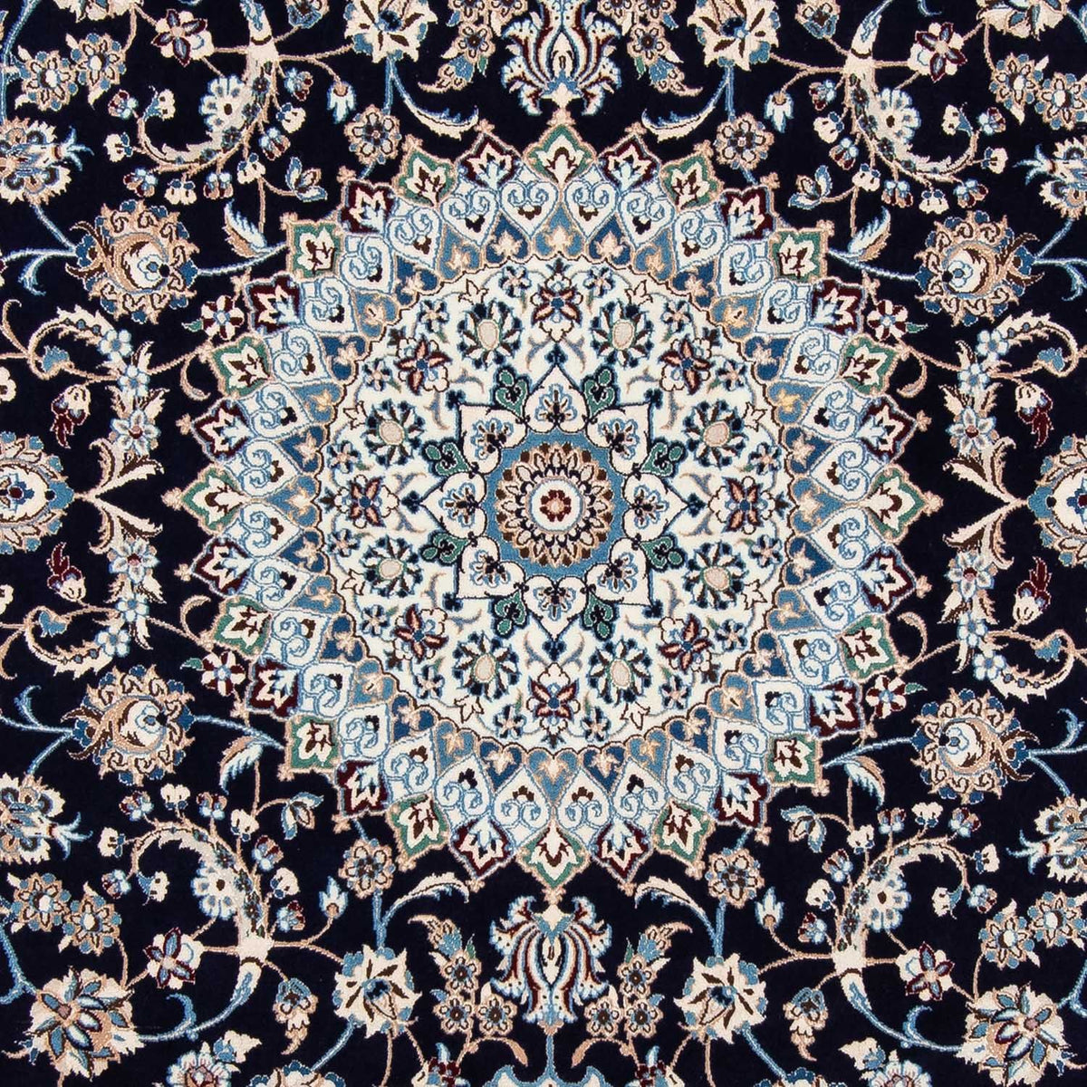 Perser Rug - Nain - Royal - 319 x 203 cm - black