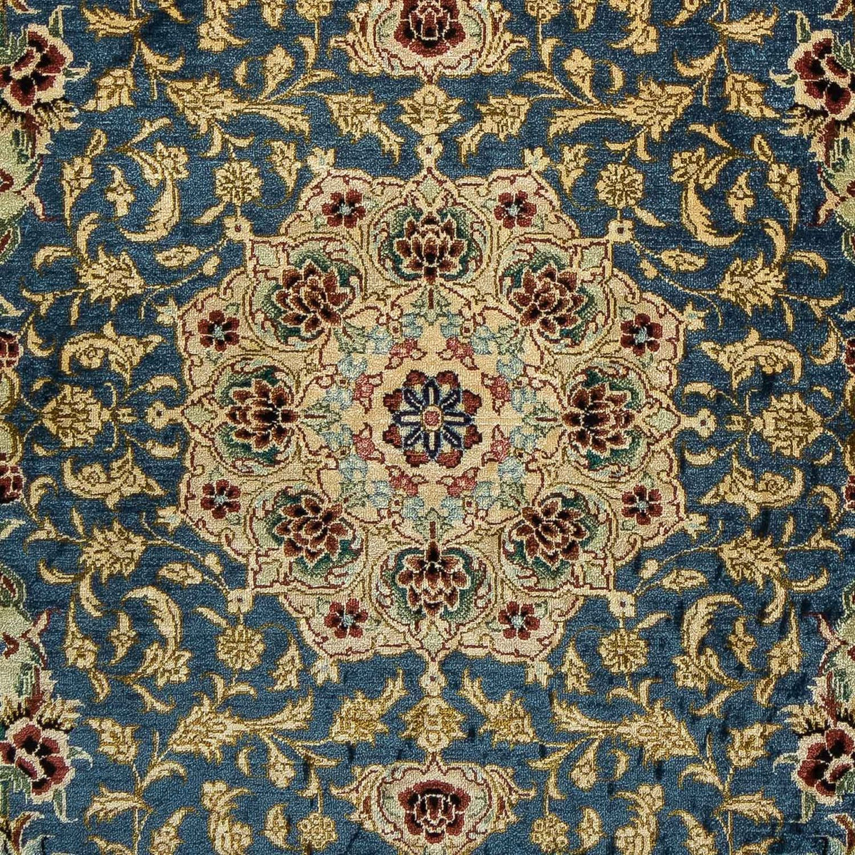Perser Rug - Ghom - 86 x 58 cm - blue
