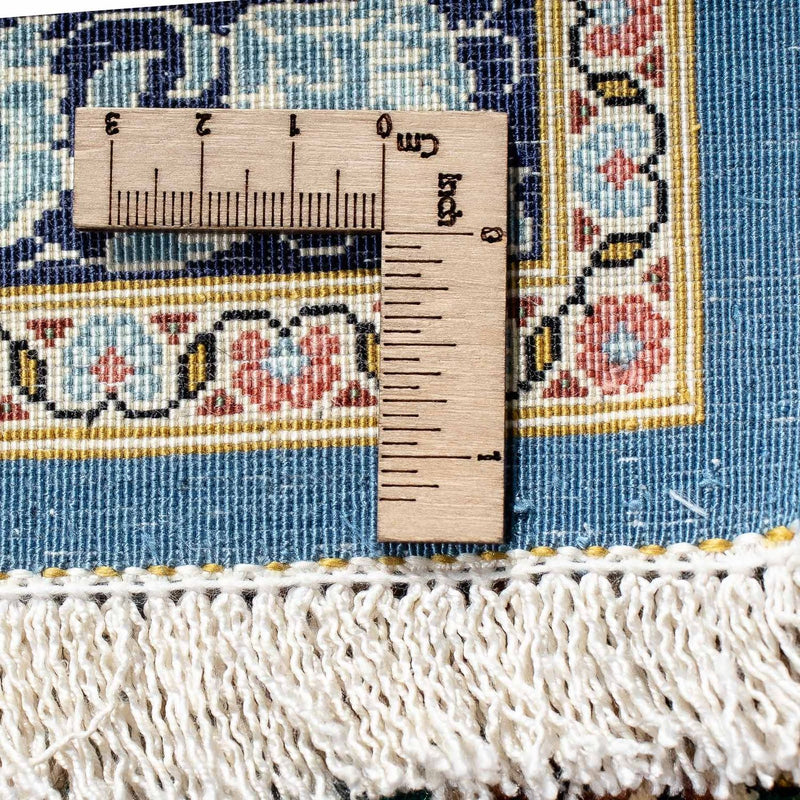 Perser Rug - Ghom - 86 x 58 cm - blue