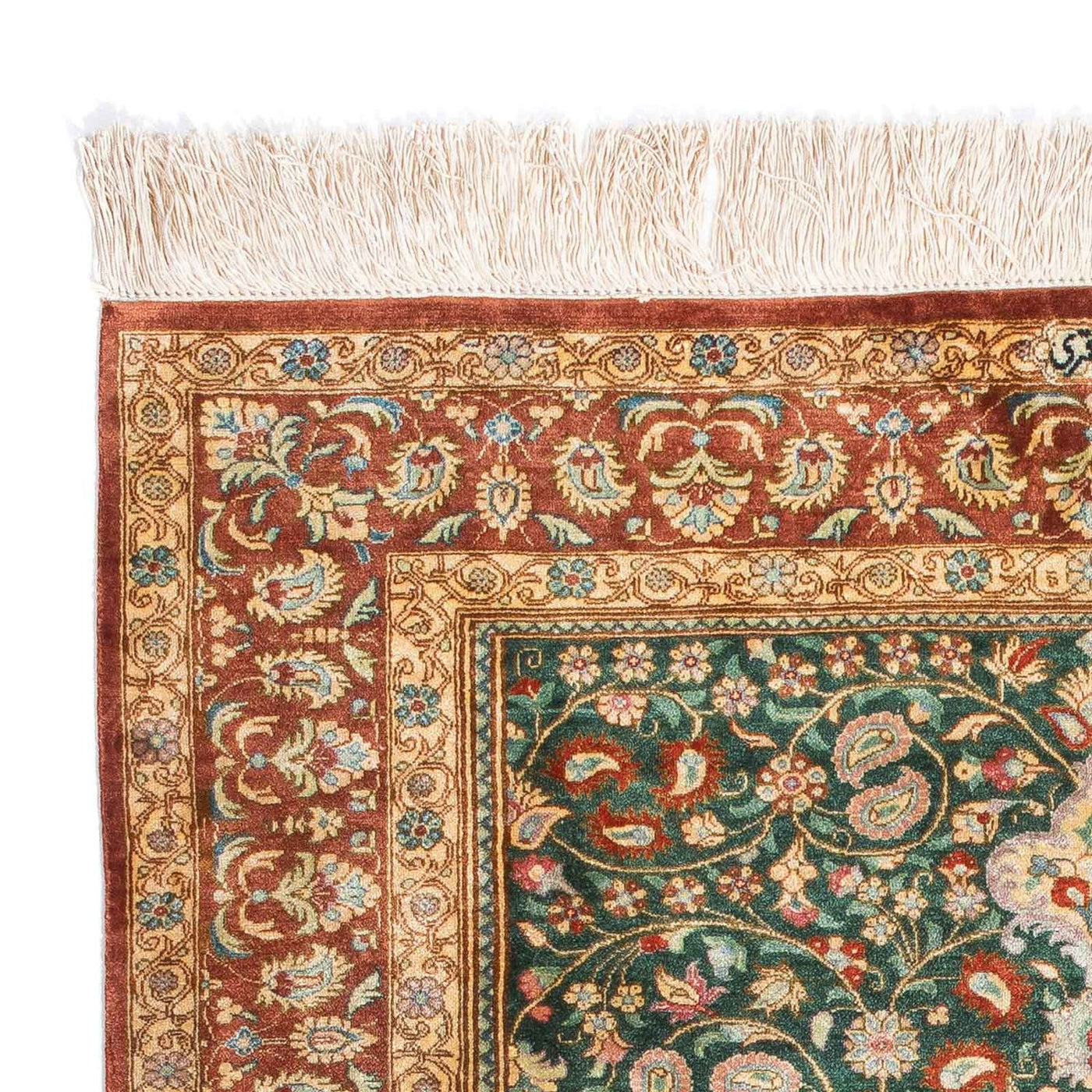 Qom Rug 115x80cm - Persian Rugs