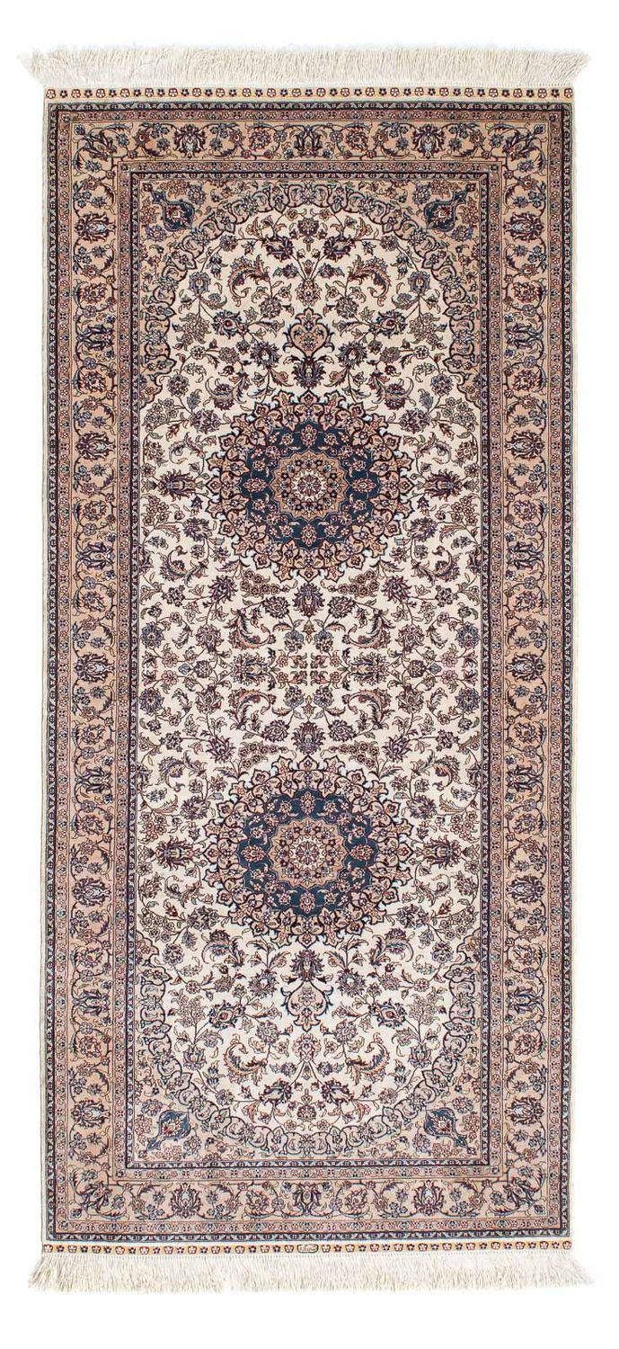 Runner Oriental Rug - Hereke - 185 x 78 cm - beige