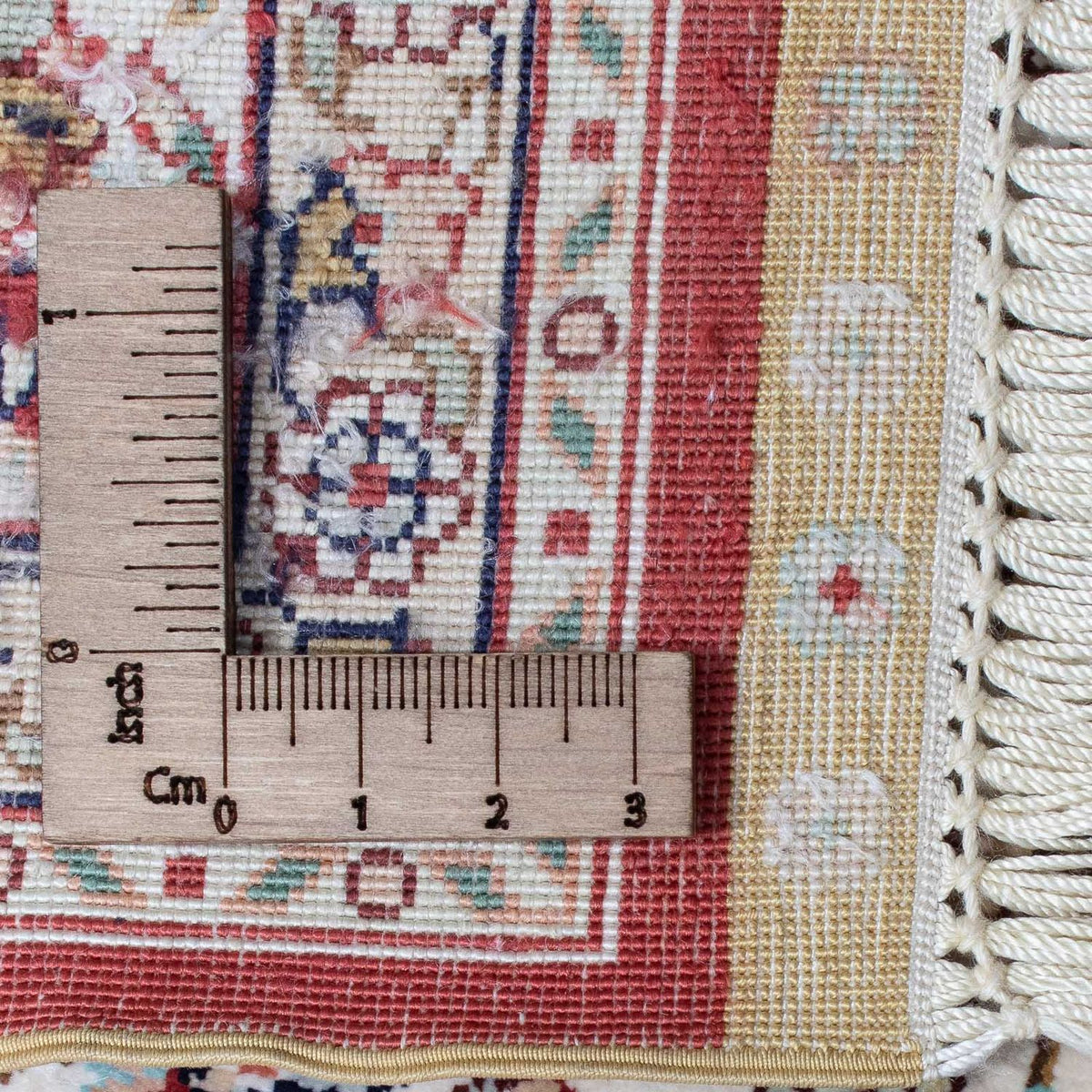 Runner Oriental Rug - Hereke - 368 x 78 cm - dark red