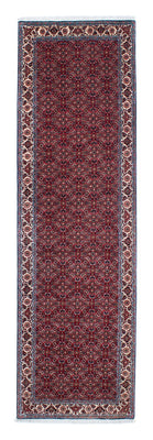 Runner Perser Rug - Bidjar - 295 x 84 cm - dark red