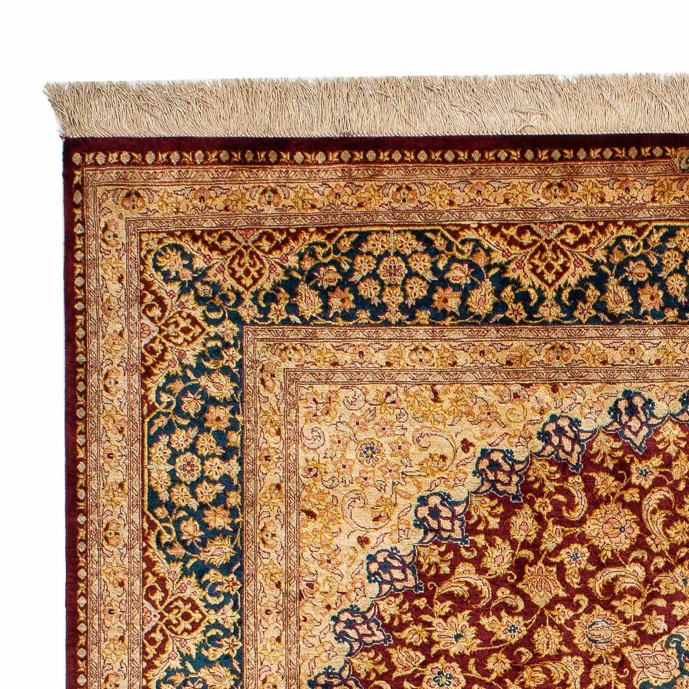 China Seide Rug 198x137cm - Persian Rugs