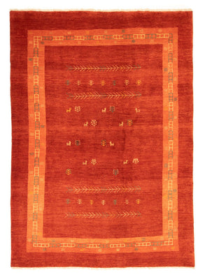 Gabbeh Rug - Loribaft Perser - 233 x 173 cm - red