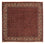 Perser Rug - Bidjar square  - 203 x 197 cm - dark red