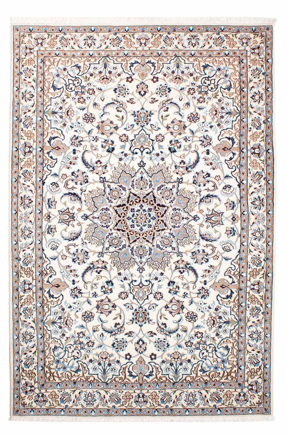 Perser Rug - Nain - Royal - 199 x 128 cm - beige