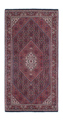 Runner Perser Rug - Bidjar - 202 x 99 cm - dark blue