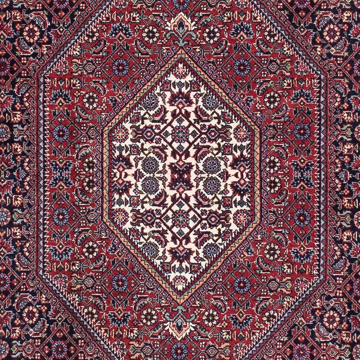 Runner Perser Rug - Bidjar - 202 x 99 cm - dark blue