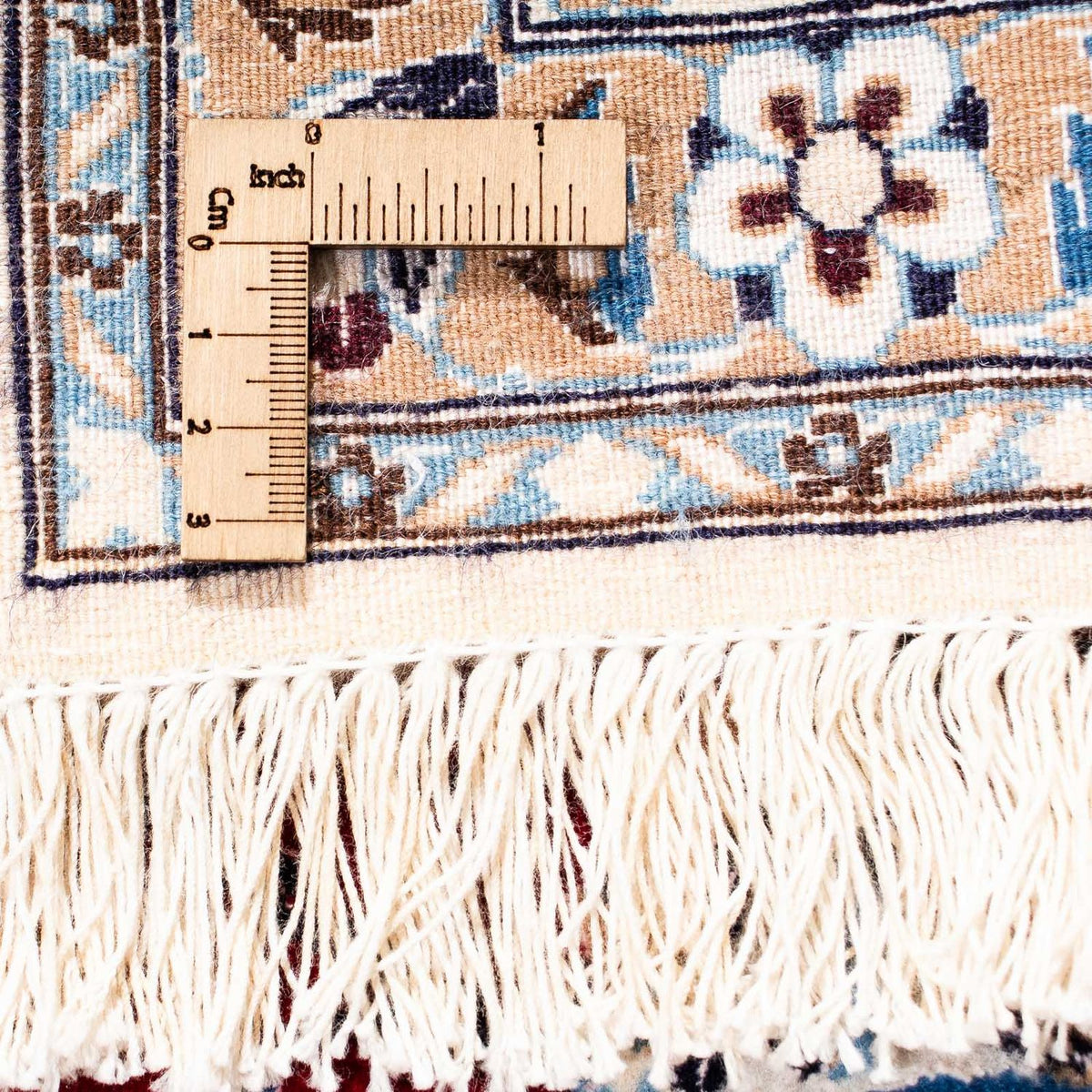 Perser Rug - Nain - Premium - 242 x 158 cm - dark red