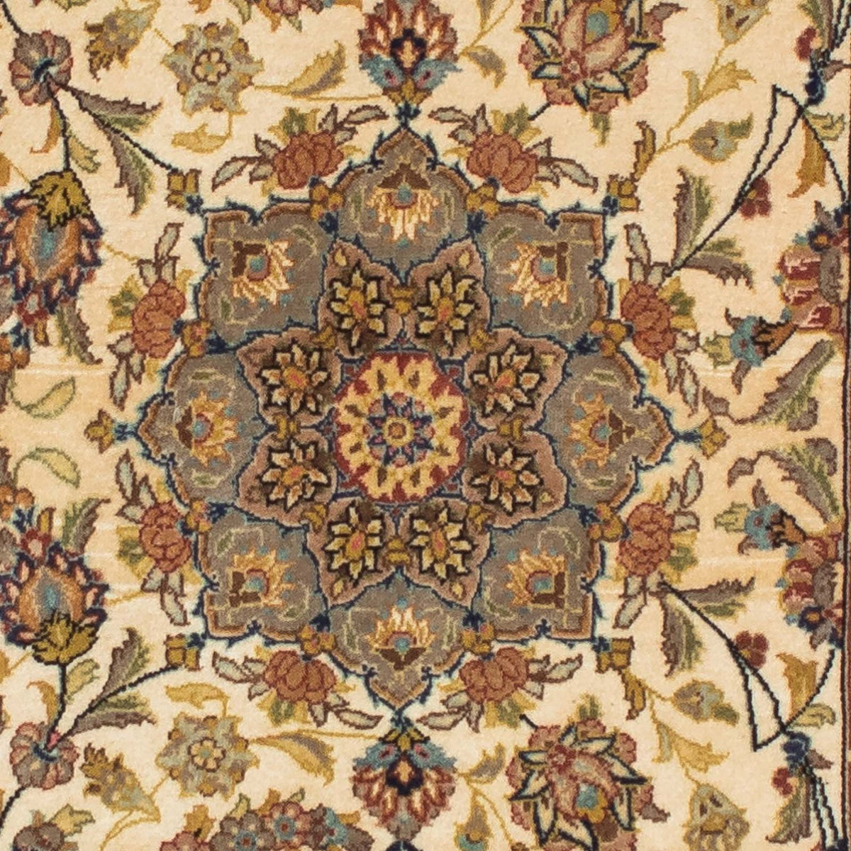 Runner Perser Rug - Ghom - 193 x 57 cm - beige