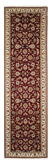 Runner Perser Rug - Tabriz - Royal - 315 x 88 cm - dark red