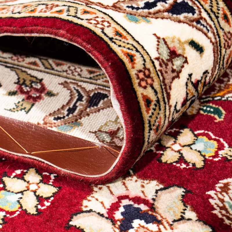 Runner Perser Rug - Tabriz - Royal - 317 x 88 cm - dark red