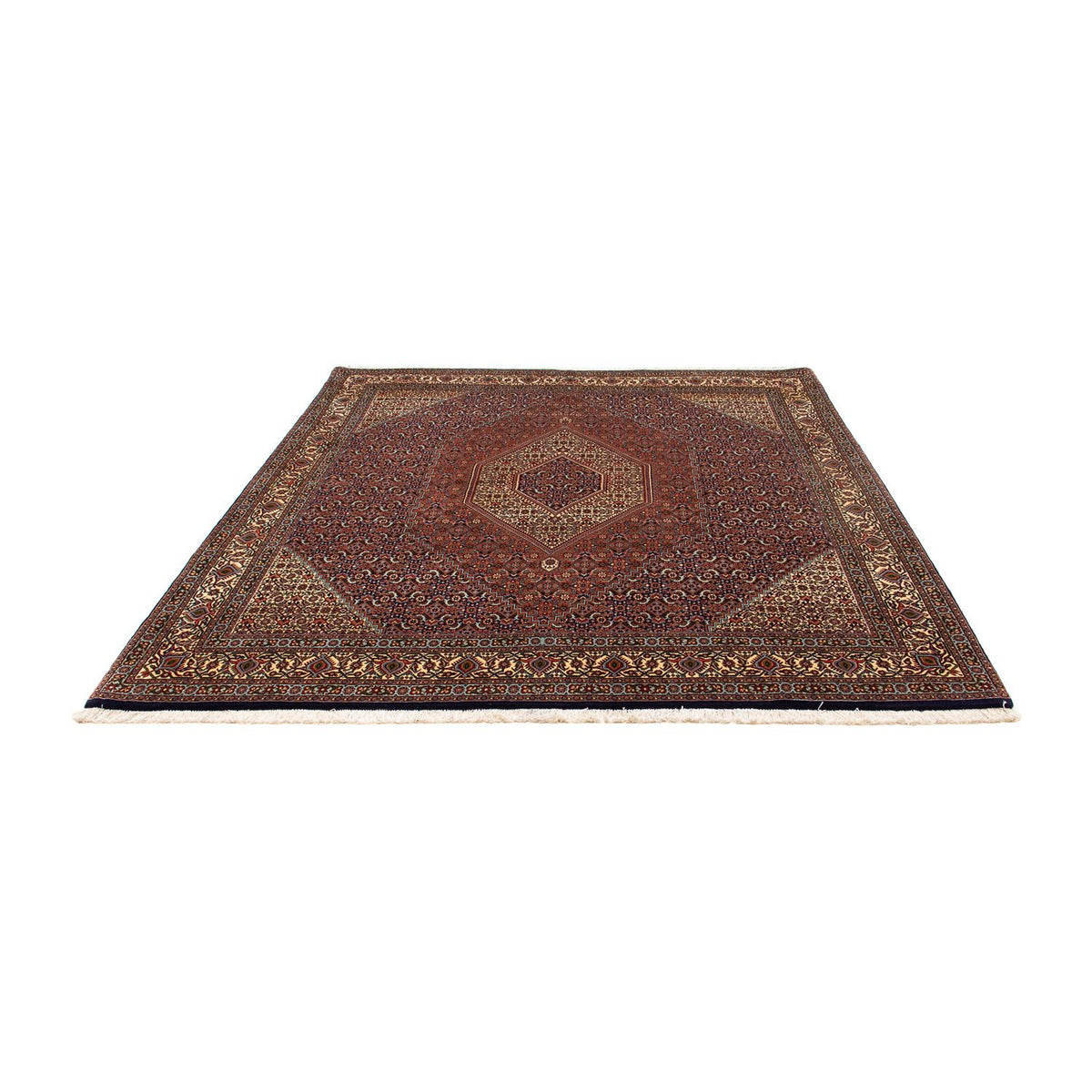 Perser Rug - Bidjar - 222 x 203 cm - brown