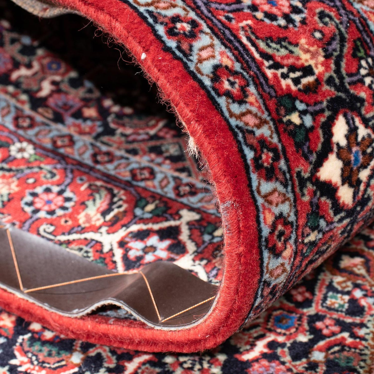 Runner Perser Rug - Bidjar - 295 x 88 cm - red